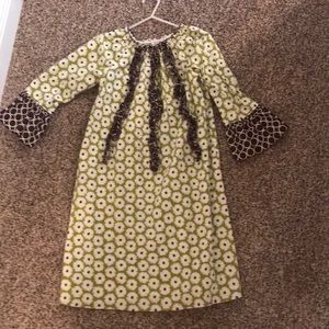 Girls Boutique Dress w ruffles